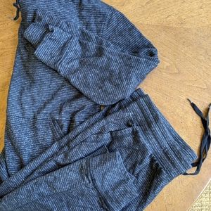 Heathered Gray Cozy Sweatsuit